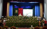 Khoảnh khắc đáng yêu của các em nhỏ tham gia Học kỳ Công an ở Học viện Cảnh sát Nhân dân