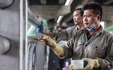 Toàn cảnh cầu vòm sắt vượt hồ đầu tiên ở Hà Nội trước ngày thông xe