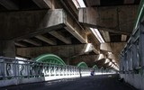 Toàn cảnh cầu vòm sắt vượt hồ đầu tiên ở Hà Nội trước ngày thông xe