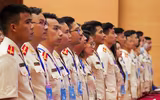 Những hình ảnh ấn tượng tại phiên thứ nhất Đại hội Đoàn CATP Hà Nội nhiệm kỳ 2022-2027