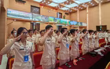 Những hình ảnh ấn tượng tại phiên thứ nhất Đại hội Đoàn CATP Hà Nội nhiệm kỳ 2022-2027
