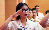 Những hình ảnh ấn tượng tại phiên thứ nhất Đại hội Đoàn CATP Hà Nội nhiệm kỳ 2022-2027