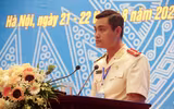 Những hình ảnh ấn tượng tại phiên thứ nhất Đại hội Đoàn CATP Hà Nội nhiệm kỳ 2022-2027
