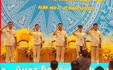 Những hình ảnh ấn tượng tại phiên thứ nhất Đại hội Đoàn CATP Hà Nội nhiệm kỳ 2022-2027