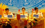 Những hình ảnh ấn tượng tại phiên thứ nhất Đại hội Đoàn CATP Hà Nội nhiệm kỳ 2022-2027