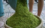 Cận cảnh làng nghề làm cốm mộc độc đáo ở Thủ đô
