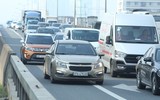 Cận cảnh ngày đầu tiên CSGT tuần tra, ghi hình xử lý vi phạm trên đường vành đai 3 trên cao
