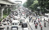 Toàn cảnh 1 tháng thí điểm phân làn xe máy ở đường Nguyễn Trãi: Giao thông chưa hết lộn xộn