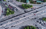 Toàn cảnh 1 tháng thí điểm phân làn xe máy ở đường Nguyễn Trãi: Giao thông chưa hết lộn xộn