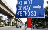 Toàn cảnh 1 tháng thí điểm phân làn xe máy ở đường Nguyễn Trãi: Giao thông chưa hết lộn xộn