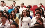 Hình ảnh mới nhất về Đại hội đại biểu Đoàn TNCS Hồ Chí Minh TP Hà Nội lần thứ XVI vừa khai mạc 