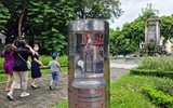 Cận cảnh vườn hoa với đài phun nước đặc biệt lâu đời nhất Thủ đô sắp được khoác 