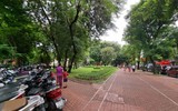 Cận cảnh vườn hoa với đài phun nước đặc biệt lâu đời nhất Thủ đô sắp được khoác 