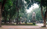 Cận cảnh vườn hoa với đài phun nước đặc biệt lâu đời nhất Thủ đô sắp được khoác 