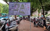 Cận cảnh vườn hoa với đài phun nước đặc biệt lâu đời nhất Thủ đô sắp được khoác 