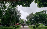Cận cảnh vườn hoa với đài phun nước đặc biệt lâu đời nhất Thủ đô sắp được khoác 