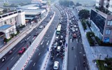 Toàn cảnh hầm chui Lê Văn Lương ngày khánh thành