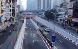 Toàn cảnh hầm chui Lê Văn Lương ngày khánh thành
