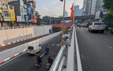 Toàn cảnh hầm chui Lê Văn Lương ngày khánh thành