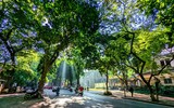 Ngắm Hà Nội đẹp như tranh vẽ trong nắng Thu