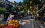 Ngắm Hà Nội đẹp như tranh vẽ trong nắng Thu