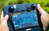 Cận cảnh flycam chuyên dụng phục vụ khảo sát cắm mốc giới đường vành đai 4 ở Hà Nội