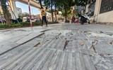 Hà Nội: Đá lát vỉa hè độ bền 70 năm dùng một năm đã hỏng