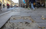 Hà Nội: Đá lát vỉa hè độ bền 70 năm dùng một năm đã hỏng