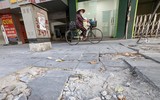 Hà Nội: Đá lát vỉa hè độ bền 70 năm dùng một năm đã hỏng