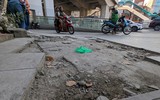 Hà Nội: Đá lát vỉa hè độ bền 70 năm dùng một năm đã hỏng