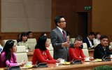 Hình ảnh ấn tượng khi Phó Thủ tướng Vũ Đức Đam gặp mặt các thầy cô giáo tiêu biểu