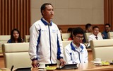 Hình ảnh ấn tượng khi Phó Thủ tướng Vũ Đức Đam gặp mặt các thầy cô giáo tiêu biểu