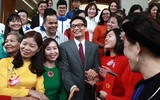 Hình ảnh ấn tượng khi Phó Thủ tướng Vũ Đức Đam gặp mặt các thầy cô giáo tiêu biểu