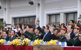 Toàn cảnh lễ khai mạc Triển lãm Quốc phòng quốc tế Việt Nam 2022