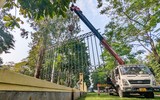 Hà Nội: Tháo dỡ hàng rào sắt công viên Thống Nhất sau 60 năm hoạt động