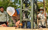 Hà Nội: Tháo dỡ hàng rào sắt công viên Thống Nhất sau 60 năm hoạt động