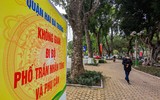 Hà Nội: Xem không gian đi bộ quanh hồ Thiền Quang trang hoàng đẹp mắt trước ngày khai trương