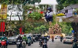 Hà Nội: Xem không gian đi bộ quanh hồ Thiền Quang trang hoàng đẹp mắt trước ngày khai trương