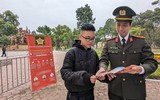 Nụ cười ấm áp tình quân dân và hoạt động ý nghĩa của Thanh niên Công an Thủ đô ngày cuối năm