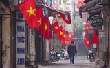Cánh chim hòa bình tung cánh tuyệt đẹp trong sớm mùng 1 Tết Quý Mão giữa lòng Thủ đô