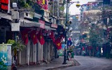 Cánh chim hòa bình tung cánh tuyệt đẹp trong sớm mùng 1 Tết Quý Mão giữa lòng Thủ đô