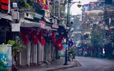Cánh chim hòa bình tung cánh tuyệt đẹp trong sớm mùng 1 Tết Quý Mão giữa lòng Thủ đô