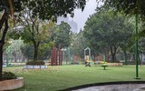 Cận cảnh công viên lớn ở Hà Nội được đề nghị tháo rào sắt phục vụ dân miễn phí