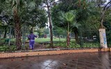 Cận cảnh công viên lớn ở Hà Nội được đề nghị tháo rào sắt phục vụ dân miễn phí