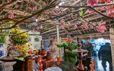 Hình ảnh ý nghĩa đầu năm của chiến sĩ cảnh sát cơ động, phòng cháy chữa cháy và người làm báo Công an Thủ đô