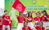Hình ảnh ấn tượng tại vòng chung kết Giải bóng đá 7 người Tuổi trẻ Công an Thủ đô 2023