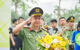 Hình ảnh ấn tượng tại vòng chung kết Giải bóng đá 7 người Tuổi trẻ Công an Thủ đô 2023