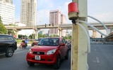 Cảnh ùn tắc sau 1 tuần phân luồng giao thông để thi công 2 cầu thép ở nút giao Mai Dịch, Hà Nội