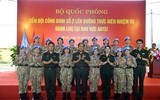 Nữ công binh Việt Nam rạng ngời lên đường làm nhiệm vụ gìn giữ hòa bình Liên Hợp Quốc