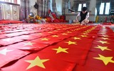 Gần ngày Quốc khánh, về thăm làng nghề hơn 70 năm may cờ Tổ quốc ở Hà Nội